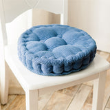 Thickened Round Computer Chair Cushion Floor Mat for Office Classroom Home, Size:43x43cm