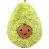 Long Plush Cartoon Avocado Shape Pillow Cushion Plush Toy, Height: 20cm, Height: 20cm