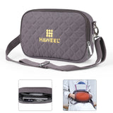 HAWEEL Messenger Shoulder Small Bag Digital Tablet Phone Warmer Storage Bag with Hand Warmer