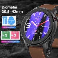 3pcs HD Tempered Glass Smart Watch Glass Screen Protector Film 30.5 31 31.5 32 32.5 33 33.7 For Garmin Fossil Citizen Watch