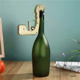 Zinc Alloy Bubbly Blaster Champagne Bottle Squirt Gun Bar Tool, Zinc Alloy