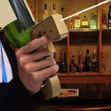 Zinc Alloy Bubbly Blaster Champagne Bottle Squirt Gun Bar Tool, Zinc Alloy