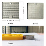 Silicone Multifunctional Anti-burning Insulation Mat Antifouling Drain Pad