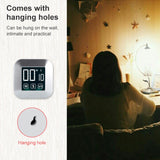 TS-83 Touch Timer Alarm Clock Kitchen Food LCD Large Screen Countdown Electronic Reminder, TS-83