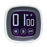 TS-BN54 Touch Timer Alarm Clock Kitchen Food Large Screen Countdown Electronic Reminder, TS-BN54