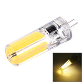 G4 4W Silicone Dimmable 8 LED Filament Light Bulb for Halls, AC 220-240V