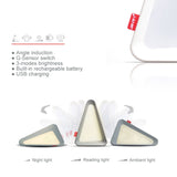 USB Charging Flip Lamp G-sensor LED Light