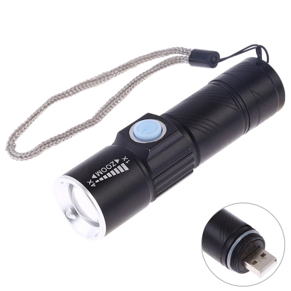 Ultra Bright Rechargeable LED Torch Flashlight