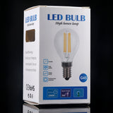 G45 E27 4W 4 LEDs 450 LM 3000K Retro Dimming LED Filament Light Bulb Energy Saving Light, AC 220V, G45 4W White Light, G45 4W Warm White