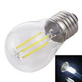 G45 E27 4W 4 LEDs 450 LM 3000K Retro Dimming LED Filament Light Bulb Energy Saving Light, AC 220V, G45 4W White Light, G45 4W Warm White