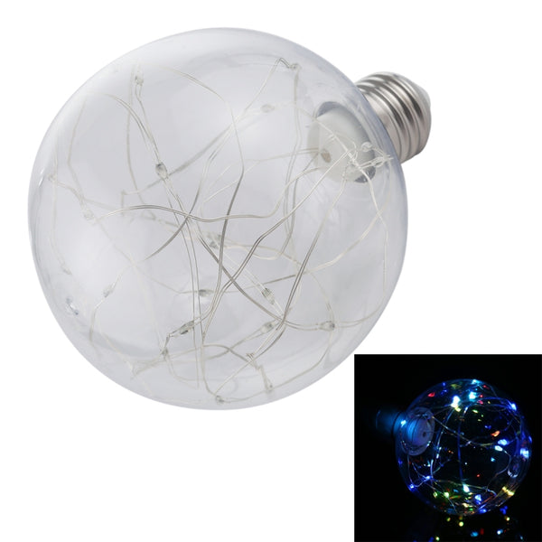 G95 E27 3W 80 LM Filament Retro Fairy LED String Light Bulb, AC 220V