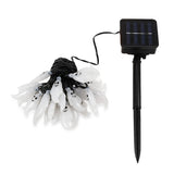 Ghost Shape 30 LEDs Outdoor Garden Waterproof Christmas Festival Decoration Solar Lamp String