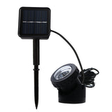 Single Head LED Outdoor Waterproof Solar Underwater Spotlight Floodlight, Single Head