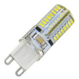 G9 4W 210LM  64 LED SMD 3014 Silicone Corn Light Bulb, AC 110V, AC 110V