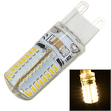 G9 4W 210LM  64 LED SMD 3014 Silicone Corn Light Bulb, AC 110V, AC 110V