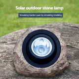 Solar Powered Simulated Stone Spotlight LED Light IP65 Waterproof Outdoor Garden Lawn Lamp