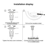 Solar Energy Coffee Outdoor Lawn Lamp IP65 Waterproof LED Decorative Garden Light