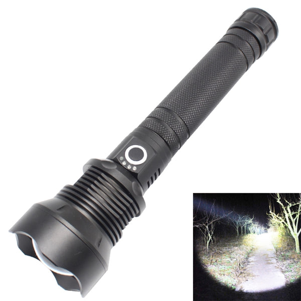 X92 Luminous Flux: 2000lm LED Waterproof Flashlight, Retractable Focus Function