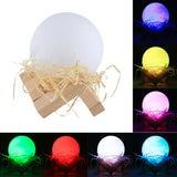 USB Charging LED Energy-saving Night Light with Wooden Holder Base, Touch 2-color(8cm), Touch 7-color(8cm)