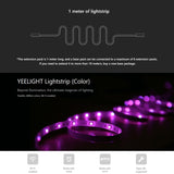 Original Xiaomi Youpin Yeelight Smart WiFi APP Remote Control Extension LED Strip Light, Length: 1m