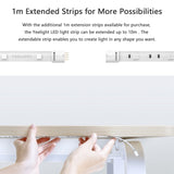 Original Xiaomi Youpin Yeelight Smart WiFi APP Remote Control Extension LED Strip Light, Length: 1m