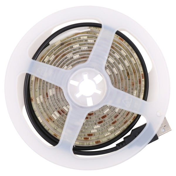 USB 5050 SMD LED Red Light Waterproof Epoxy Rope Light, 30 LED/m, DC 5V, Length: 2m, 30 LED/m, Red Light