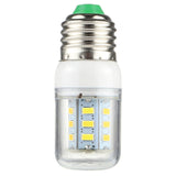 SMD 5730 Energy-saving Bulb, DC 12-30V, E27 24 LEDs White Light, E27 24 LEDs Warm White