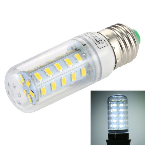 SMD 5730 Energy-saving Bulb, DC 12-30V, E27 36 LEDs White Light, E27 36 LEDs Warm White