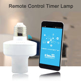 Sonoff Slampher RF eWelink Phone APP WiFi 2.4GHz E27 Smart Light Lamp Bulb Holder with Alexa Echo Voice Control & Google Home for Smart Home, AC 90-250V