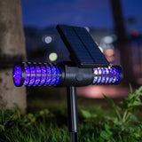 SZ-16008 Solar Mosquito Killer Light Outdoor IP65 Waterproof LED Landscape Garden Ground Plug Mosquito Trap Decorative Lawn Lamp