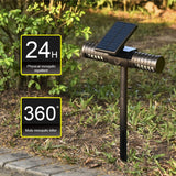 SZ-16008 Solar Mosquito Killer Light Outdoor IP65 Waterproof LED Landscape Garden Ground Plug Mosquito Trap Decorative Lawn Lamp