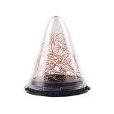 Solar Energy Conical Starlight Pendent Lamp IP55 Waterproof Outdoor Garden Decoration Light