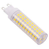 G9 124 LEDs SMD 2835 2800-3200K LED Corn Light, No Flicker, AC 85-265V, AC 85-265V