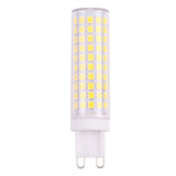 G9 124 LEDs SMD 2835 2800-3200K LED Corn Light, No Flicker, AC 85-265V, AC 85-265V