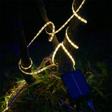 TYN002 5m 150 LEDs Solar Powered Garden Decoration LED Light Strip