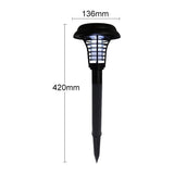 LED Solar Powered Mosquito Pest Killer Farm Lawn Light Landscape Lamp IP44 Waterproof