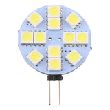 G4 12 LEDs SMD 5050 144LM 2800-3200K Stepless Dimming Energy Saving Light Pin Base Lamp Bulb, DC 12V, G4 12LEDs SMD 5050  144LM, G4 12 LEDs SMD 5050 144LM