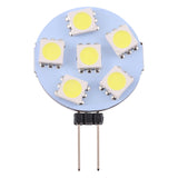 G4 6 LEDs SMD 5050 72LM 2800-3200K Stepless Dimming Energy Saving Light Pin Base Lamp Bulb, DC 12V, G4 6LEDs SMD 5050  72LM, G4 6 LEDs SMD 5050 72LM