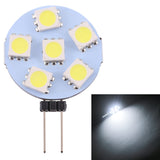 G4 6 LEDs SMD 5050 72LM 2800-3200K Stepless Dimming Energy Saving Light Pin Base Lamp Bulb, DC 12V, G4 6LEDs SMD 5050  72LM, G4 6 LEDs SMD 5050 72LM