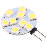 G9 9 LEDs SMD 5050 108LM 2800-3200K Stepless Dimming Energy Saving Light Pin Base Lamp Bulb, DC 12V, G9 9 LEDs SMD 5050 108LM