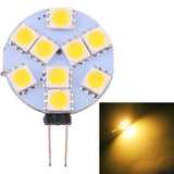 G9 9 LEDs SMD 5050 108LM 2800-3200K Stepless Dimming Energy Saving Light Pin Base Lamp Bulb, DC 12V, G9 9 LEDs SMD 5050 108LM