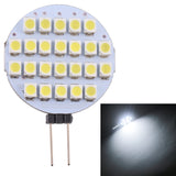 G4 24 LEDs SMD 3528 168LM 2800-3200K Stepless Dimming Energy Saving Light Pin Base Lamp Bulb, DC 12V, G4 24 LEDs SMD 3528 168LM