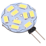 G4 9 LEDs SMD 5730 180LM 2800-3200K Stepless Dimming Energy Saving Light Pin Base Lamp Bulb, DC 12V, G4 9 LEDs SMD 5730 180LM