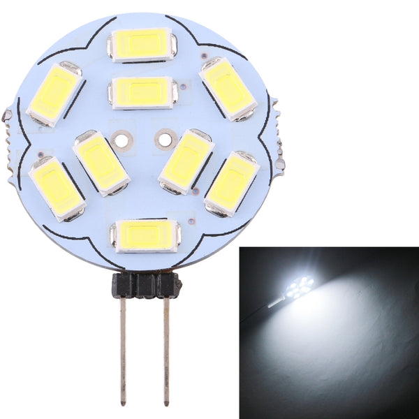 G4 9 LEDs SMD 5730 180LM 2800-3200K Stepless Dimming Energy Saving Light Pin Base Lamp Bulb, DC 12V, G4 9 LEDs SMD 5730 180LM