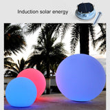 Floating Garden Changing Colorful LED Light  with 0.8W Monocrystalline Silicon Solar Panel & Remote Control