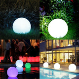 Floating Garden Changing Colorful LED Light  with 0.8W Monocrystalline Silicon Solar Panel & Remote Control