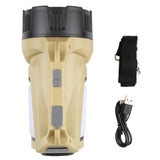 T100-A Multifunctional Rechargeable Digital Display Flashlight LED Spotlight, Lumen: 1200-1500LM, T100-A