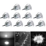 SMD 2835 500-600LM 4000-4500K Deck Light Buried Lamps LED Floor Light Wall Spotlight, Cutout Size: 30x22mm