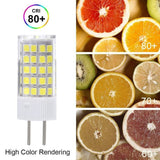 GY6.35 L64 5W 380-420LM 64 LED SMD 2835 Dimmer Corn Light Bulb, AC/DC 220V, 64 LED SMD 2835 220V