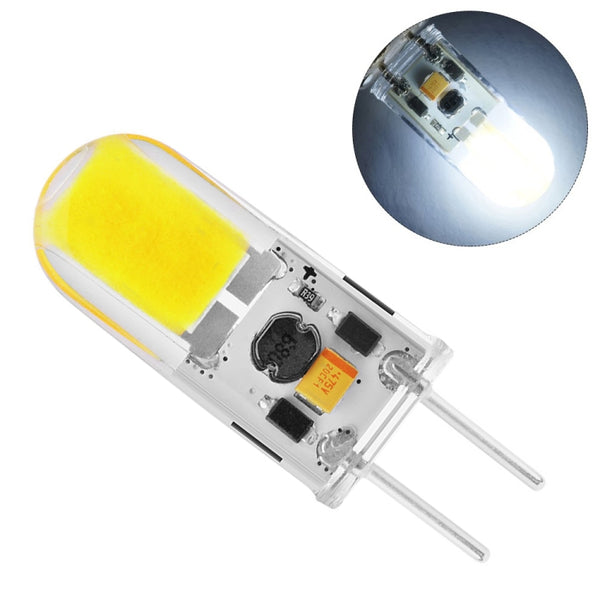 GY6.35 3W 180-220LM LED 1508 COB Corn Light Bulb, AC/DC 12V, 1508 COB